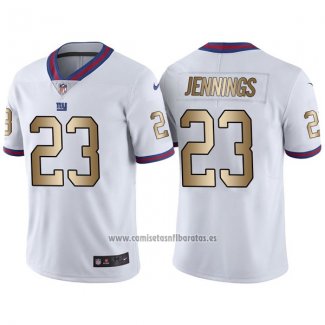 Camiseta NFL Gold Legend New York Giants Jennings Blanco