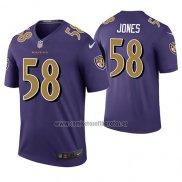 Camiseta NFL Legend Baltimore Ravens Alvin Jones Violeta Color Rush