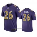 Camiseta NFL Legend Baltimore Ravens Geno Stone Violeta Color Rush