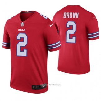 Camiseta NFL Legend Buffalo Bills John Brown Color Rush Rojo