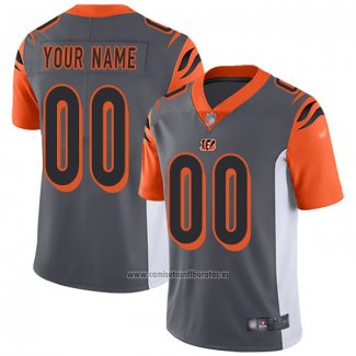 Camiseta NFL Legend Cincinnati Bengals Personalizada Gris