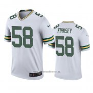 Camiseta NFL Legend Green Bay Packers Christian Kirksey Blanco Color Rush