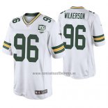 Camiseta NFL Legend Green Bay Packers Muhammad Wilkerson Blanco 100th Anniversary Color Rush