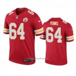 Camiseta NFL Legend Kansas City Chiefs Mike Pennel Rojo Color Rush