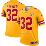 Camiseta NFL Legend Kansas City Chiefs Tyrann Mathieu Inverted Amarillo