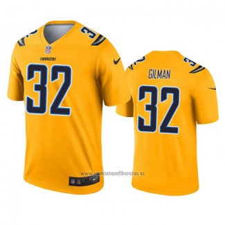 Camiseta NFL Legend Los Angeles Chargers Alohi Gilman Inverted Oro
