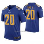 Camiseta NFL Legend Los Angeles Chargers Desmond King Azul Color Rush