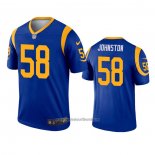 Camiseta NFL Legend Los Angeles Rams Clay Johnston Azul