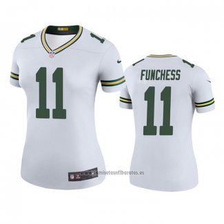 Camiseta NFL Legend Mujer Green Bay Packers Devin Funchess Blanco Color Rush