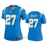 Camiseta NFL Legend Mujer Los Angeles Chargers 27 Joshua Kelley Azul