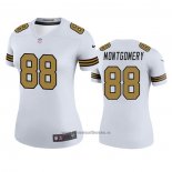 Camiseta NFL Legend Mujer New Orleans Saints Ty Montgomery Blanco Color Rush