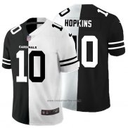 Camiseta NFL Limited Arizona Cardinals Hopkins Black White Split