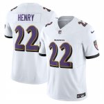 Camiseta NFL Limited Baltimore Ravens Derrick Henry Vapor F.U.S.E. Blanco
