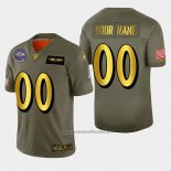 Camiseta NFL Limited Baltimore Ravens Personalizada 2019 Salute To Service Verde