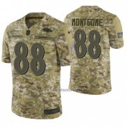 Camiseta NFL Limited Baltimore Ravens Ty Montgomery 2018 Salute To Service Camuflaje