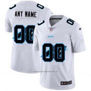 Camiseta NFL Limited Carolina Panthers Personalizada Logo Dual Overlap Blanco