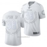 Camiseta NFL Limited Chicago Bears Tashaun Gipson Sr. MVP Blanco