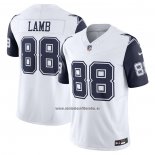 Camiseta NFL Limited Dallas Cowboys CeeDee Lamb Vapor F.U.S.E. Blanco