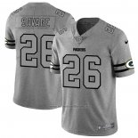 Camiseta NFL Limited Green Bay Packers Savage Team Logo Gridiron Gris