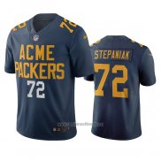 Camiseta NFL Limited Green Bay Packers Simon Stepaniak Ciudad Edition Azul