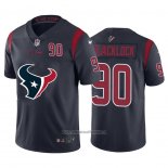 Camiseta NFL Limited Houston Texans Blacklock Big Logo Number Azul