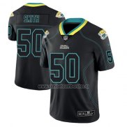 Camiseta NFL Limited Jacksonville Jaguars Telvin Smith Negro Color Rush 2018 Lights Out