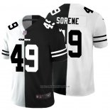Camiseta NFL Limited Kansas City Chiefs Sorene White Black Split