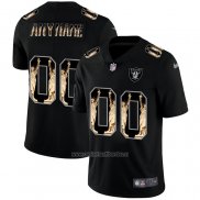 Camiseta NFL Limited Las Vegas Raiders Personalizada Statue of Liberty Fashion Negro