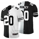 Camiseta NFL Limited Los Angeles Rams Ramsey Black White Split