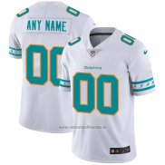 Camiseta NFL Limited Miami Dolphins Personalizada Blanco2