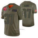 Camiseta NFL Limited New England Patriots Damien Harris 2019 Salute To Service Verde