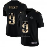Camiseta NFL Limited New Orleans Saints Brees Statue of Liberty Fashion Negro