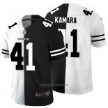 Camiseta NFL Limited New Orleans Saints Kamara White Black Split