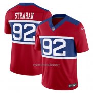 Camiseta NFL Limited New York Giants Michael Strahan Alterno Vapor F.U.S.E. Retired Rojo