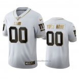 Camiseta NFL Limited New York Giants Personalizada Golden Edition Blanco