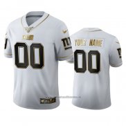 Camiseta NFL Limited New York Giants Personalizada Golden Edition Blanco
