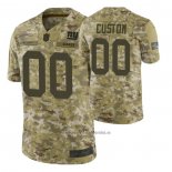 Camiseta NFL Limited New York Giants Personalizada Salute To Service Verde