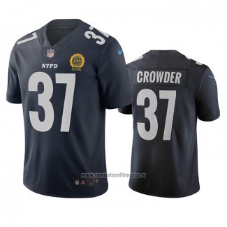 Camiseta NFL Limited New York Giants Tae Crowder Ciudad Edition Azul