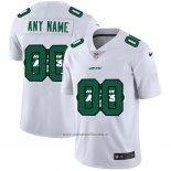 Camiseta NFL Limited New York Jets Personalizada Logo Dual Overlap Blanco