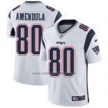 Camiseta NFL Limited Nino New England Patriots 80 Danny Amendola Blanco Stitched Vapor Untouchable
