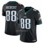 Camiseta NFL Limited Philadelphia Eagles Dallas Goedert Vapor F.U.S.E. Negro