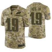 Camiseta NFL Limited Philadelphia Eagles Golden Tate 2018 Salute To Service Camuflaje