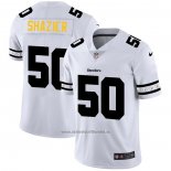 Camiseta NFL Limited Pittsburgh Steelers Shazier Team Logo Fashion Blanco