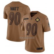 Camiseta NFL Limited Pittsburgh Steelers T.j. Watt 2021 Salute To Service Verde