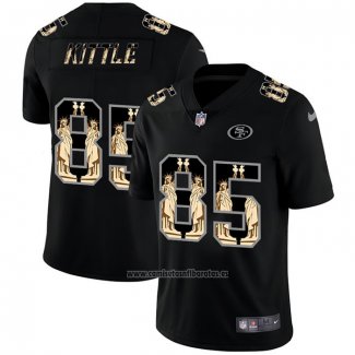 Camiseta NFL Limited San Francisco 49ers Kittle Statue of Liberty Fashion Negro