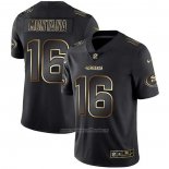 Camiseta NFL Limited San Francisco 49ers Montana Vapor Untouchable Negro
