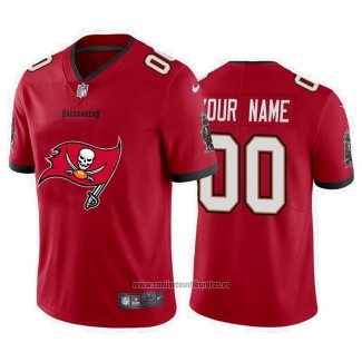 Camiseta NFL Limited Tampa Bay Buccaneers Personalizada Big Logo Rojo