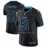 Camiseta NFL Limited Tennessee Titans Will Compton Negro Color Rush 2018 Lights Out