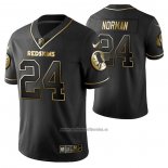 Camiseta NFL Limited Washington Commanders Josh Norman Golden Edition Negro