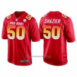 Camiseta NFL Pro Bowl Pittsburgh Steelers 50 Ryan Shazier AFC 2018 Rojo